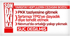 Yargıtay'dan HDP'lileri aklayacak karar