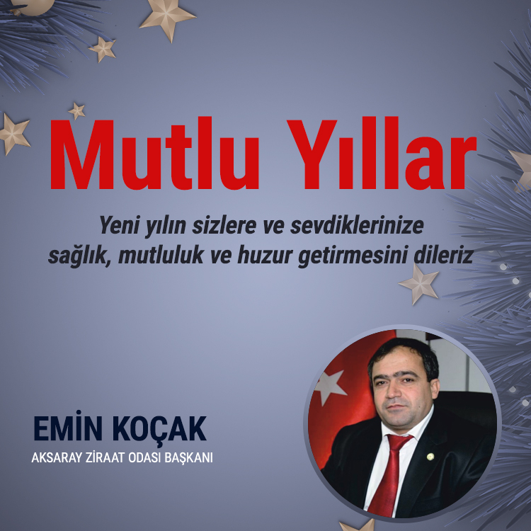 Yeni Yılınız Kutlu Olsun