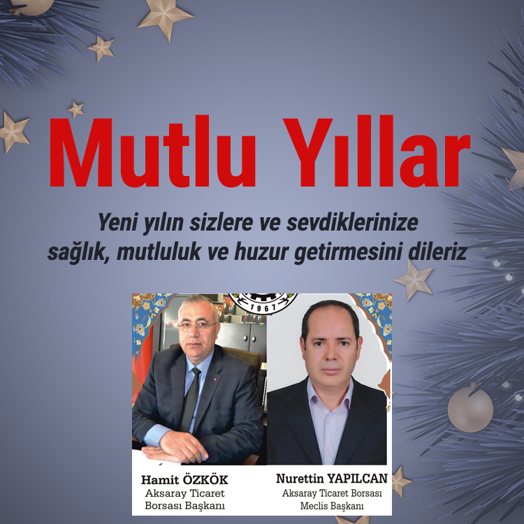 Yeni Yılınız Kutlu Olsun