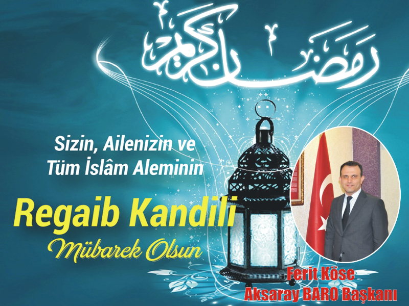 Regaip kandil mesajları
