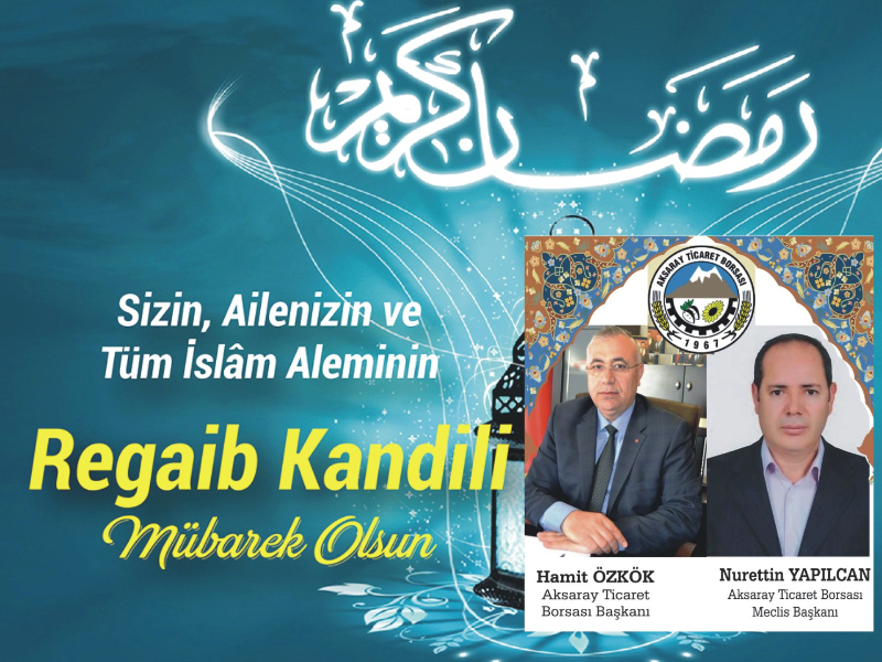 Regaip kandil mesajları