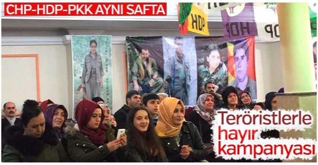 Hayır cephesinde PKK&#039;lılar da var
