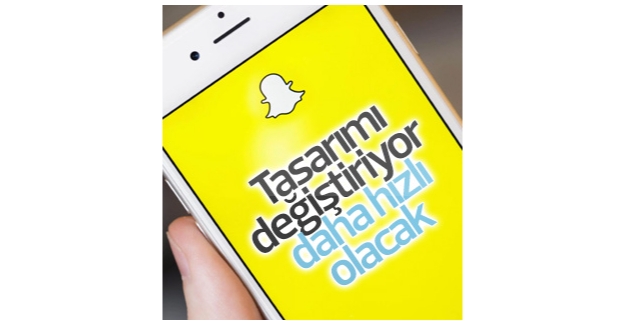 Snapchat tasarımını değiştiriyor