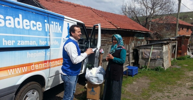 Deniz Feneri Derneği, 200 aileye gıda ve nakit yardımı yaptı