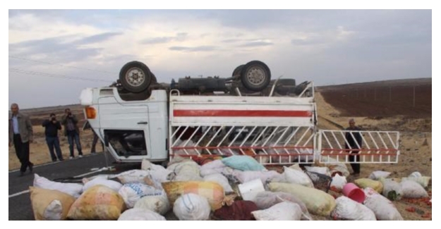 Aksaray&#039;da tarım işçilerini taşıyan minibüs ile kamyon kazasında 14 yaralı