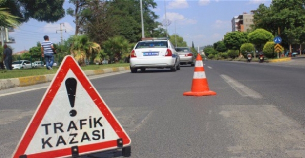 Trafik kazasında 1 kişi yaralandı