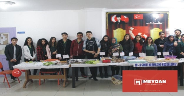Özel Altınsoy Lisesi’nden anlamlı kermese yoğun ilgi