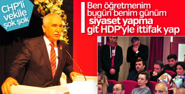 CHP’li vekile Öğretmenler Günü’nde tepki