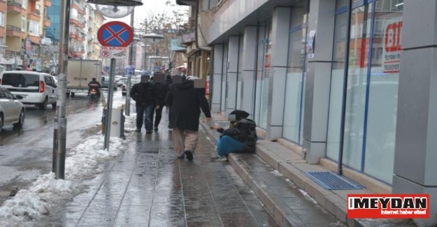 Soğuk hava da engel olmuyor!