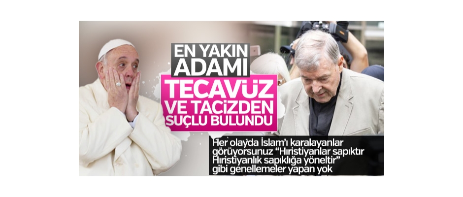 Kardinal&#039;in tacizinden suçlu bulunması Vatikan&#039;ı üzdü