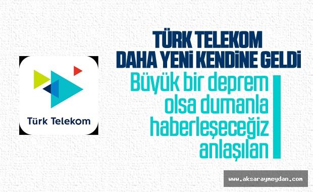 Türk Telekom depremle ilgili açıklama yaptı