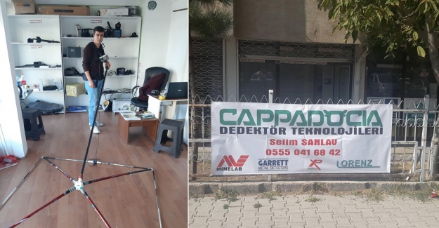 Tarih merakı Dedektör Mağazası açtırdı