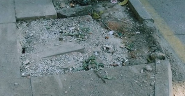 Vatandaş, bozuk kaldırımlardan şikayetçi