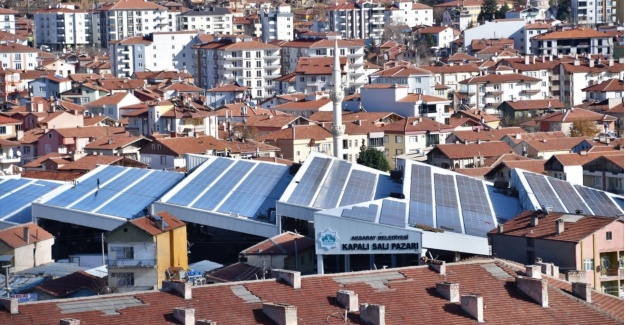 Aksaray belediyesinden güneş enerji santrali