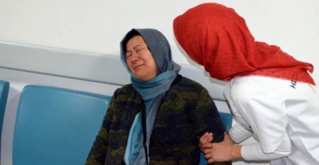 Eşi ve kızının kaza geçirdiğinde gözyaşlarına boğuldu