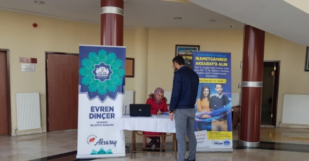&#039;İkametgâhınızı Aksaray&#039;a alın&#039; kampanyasına yoğun ilgi