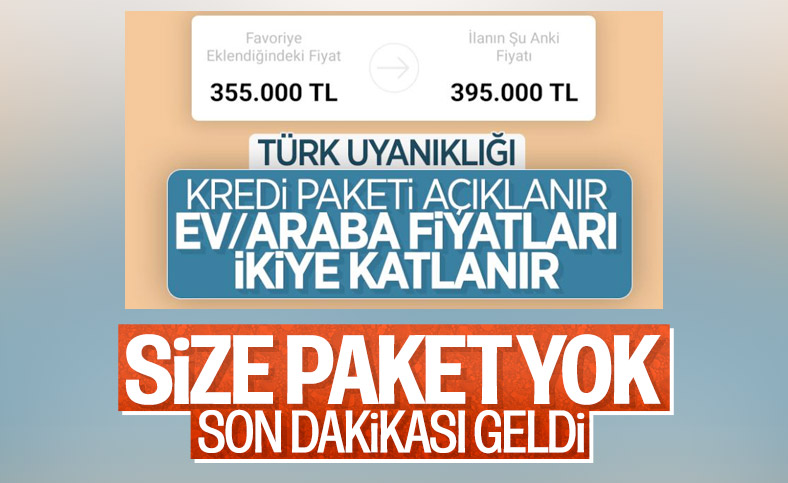 Fiyat artışı yapan firmalar kredi paketi kapsamı dışına çıkarılacak