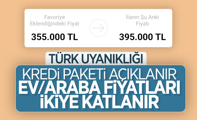 Kredi paketinin açıklanması fırsatçıları harekete geçirdi