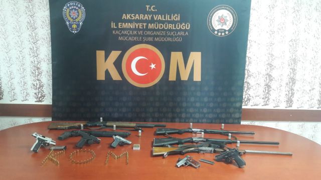 Cephanelik ele geçirildi