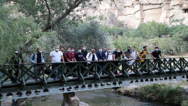 Aksaray’ın tarihine hayran kaldılar