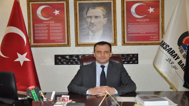 Aksaray Barosu'nun yeni Başkanı Av. Ferit Köse oldu