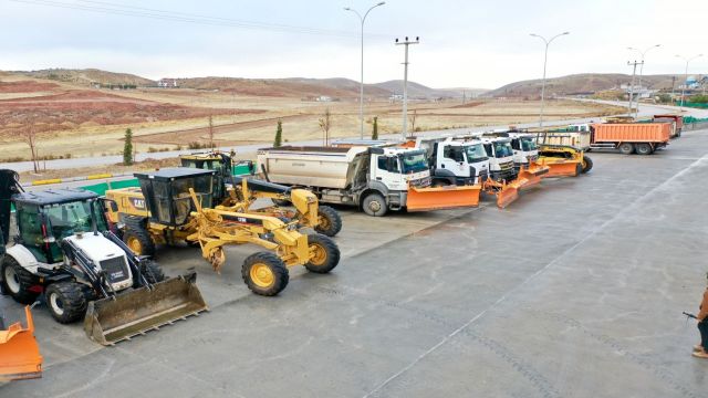 Aksaray Belediyesi kışa hazır