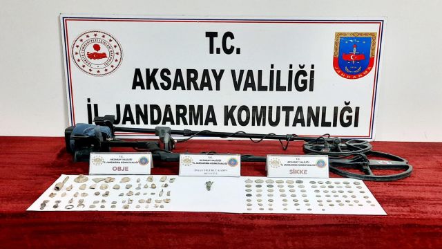 Jandarmadan tarihi eser kaçakçısına suçüstü