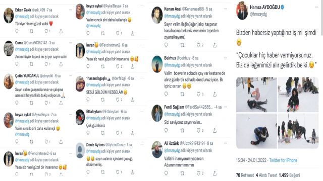 Vali Aydoğdu’dan gülümseten paylaşım