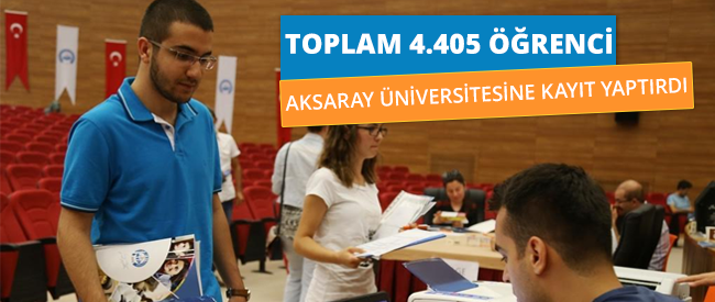 Toplam 4 Bin 405 Öğrenci Kayıt Yaptırdı