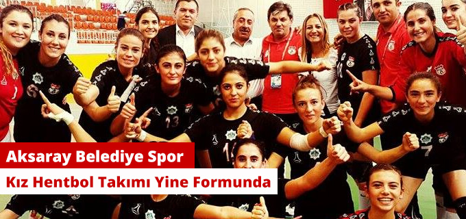 Kız hentbol takımı yine formunda