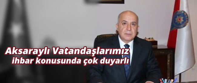 Vatandaşlarımız İhbar Konusunda Çok Duyarlı