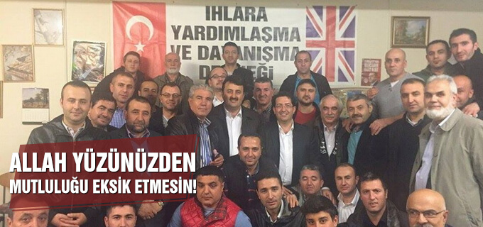 ALLAH yüzünüzden mutluluğu eksik etmesin!