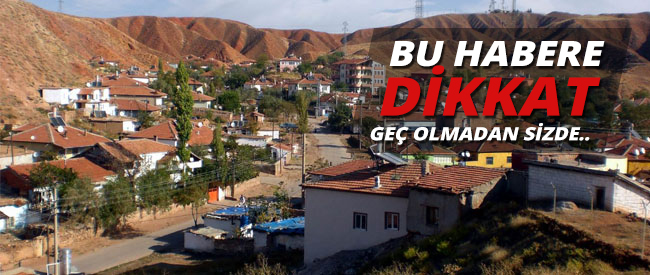 Bu Habere Dikkat! Geç olmadan sizde..