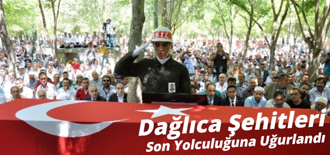 Dağlıca Şehitleri Son Yolculuğuna Uğurlandı