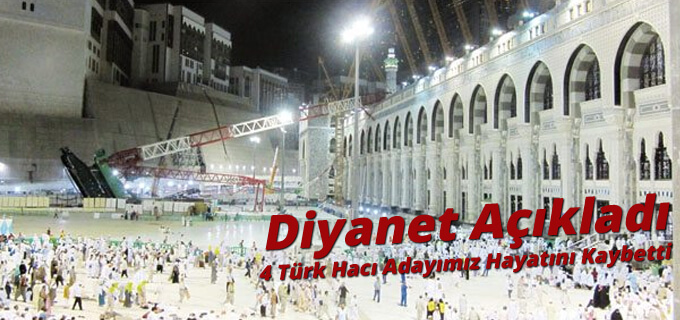 Kabe&#39;de 4 Türk vatandaşı hayatını kaybetti