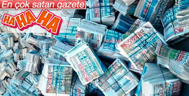 Sözcü kağıt hurdacısına düştü