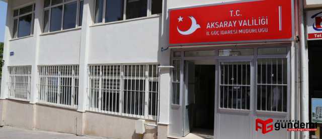 Aksaray&#39;da 4.378yabancı uyruklu kişi ikamet ediyor