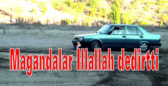 Magandalar İllallah dedirtti 