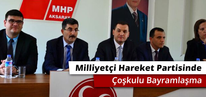 MHPde çoşkulu bayramlaşma