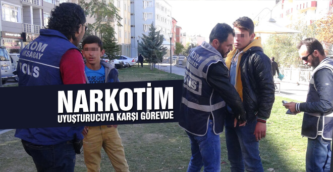 Narkotim uyuşturucuya karşı görevde