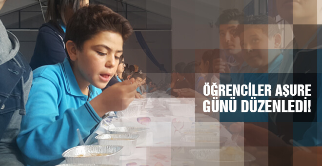 Öğrenciler aşure günü düzenledi