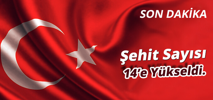 Iğdırda Şehit Sayısı 14 oldu