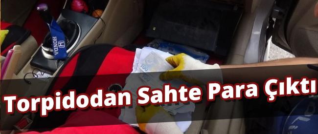 Durdurulan Araçtan Sahte Para Çıktı