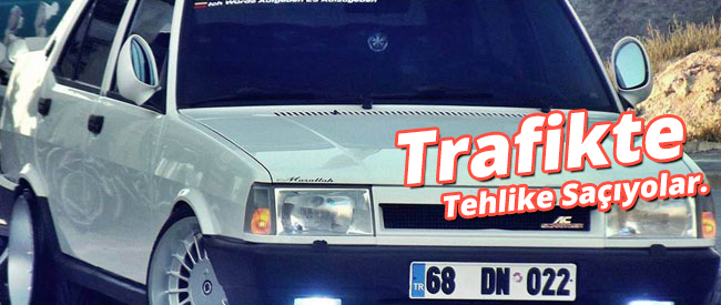 Trafikte Tehlike Saçıyorlar