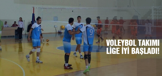 Belediye Spor Voleybol Takımı Lige İyi Başladı!