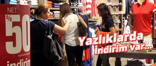 Yazlıklarda İndirim Var